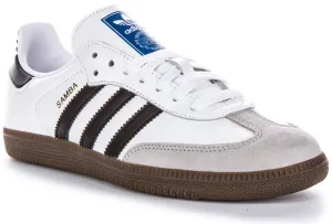 Adidas Samba OG Turnschuhe in Weiß Schwarz