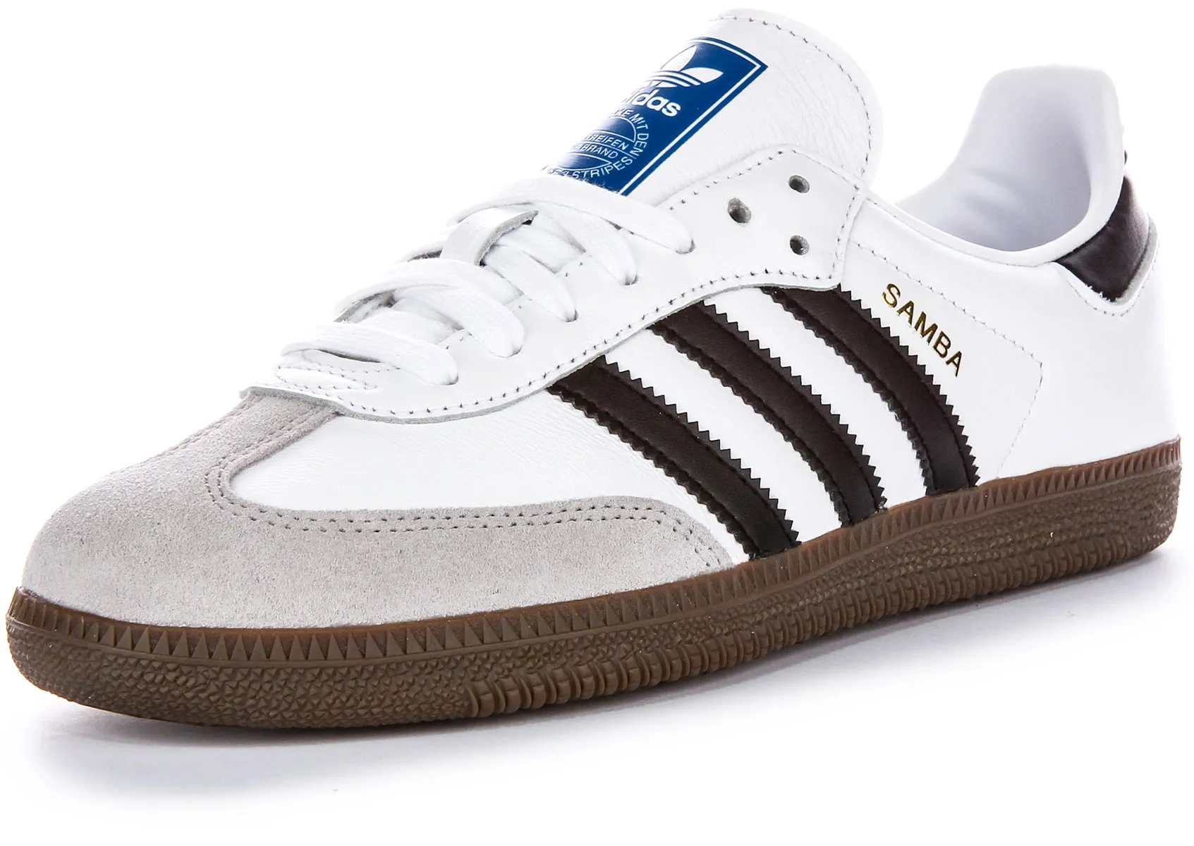 Adidas Samba OG Turnschuhe in Weiß Schwarz