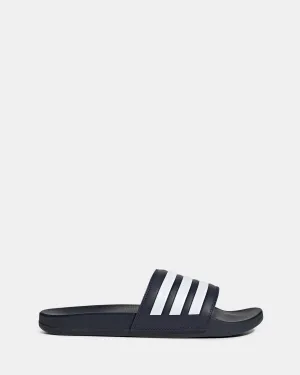 Adilette Comfort M Marineblau/Weiß