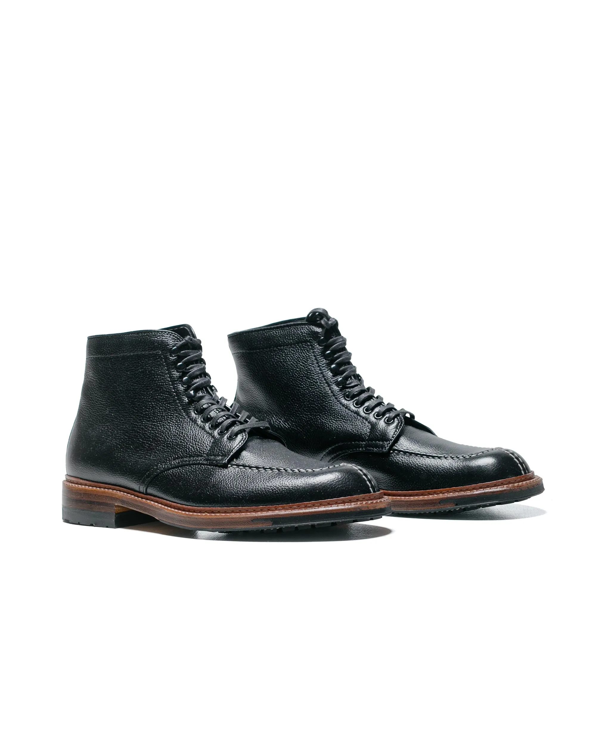 Alden Tanker Stiefel Schwarz Regina Grain Mit Commando Sohle G7901HC