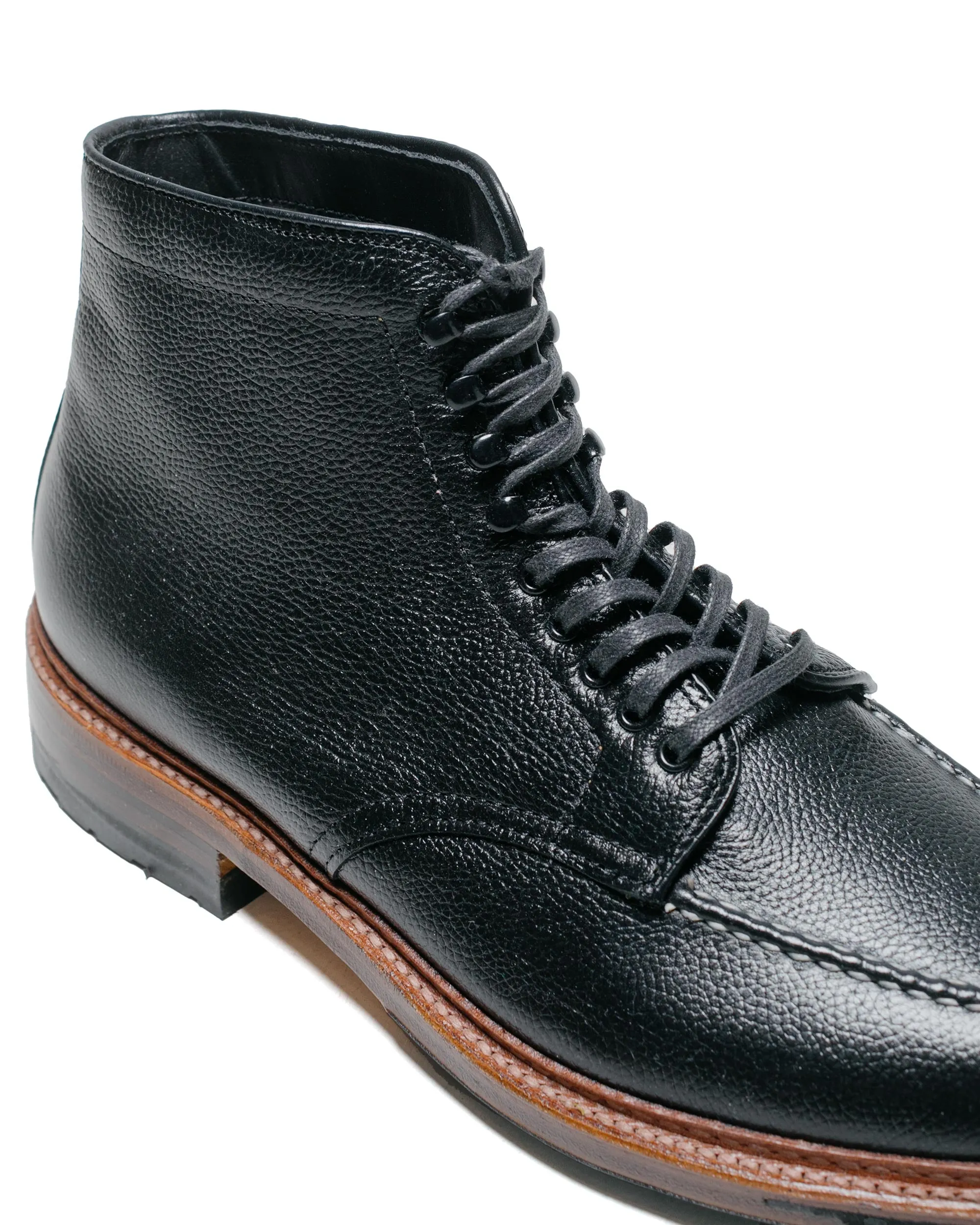 Alden Tanker Stiefel Schwarz Regina Grain Mit Commando Sohle G7901HC