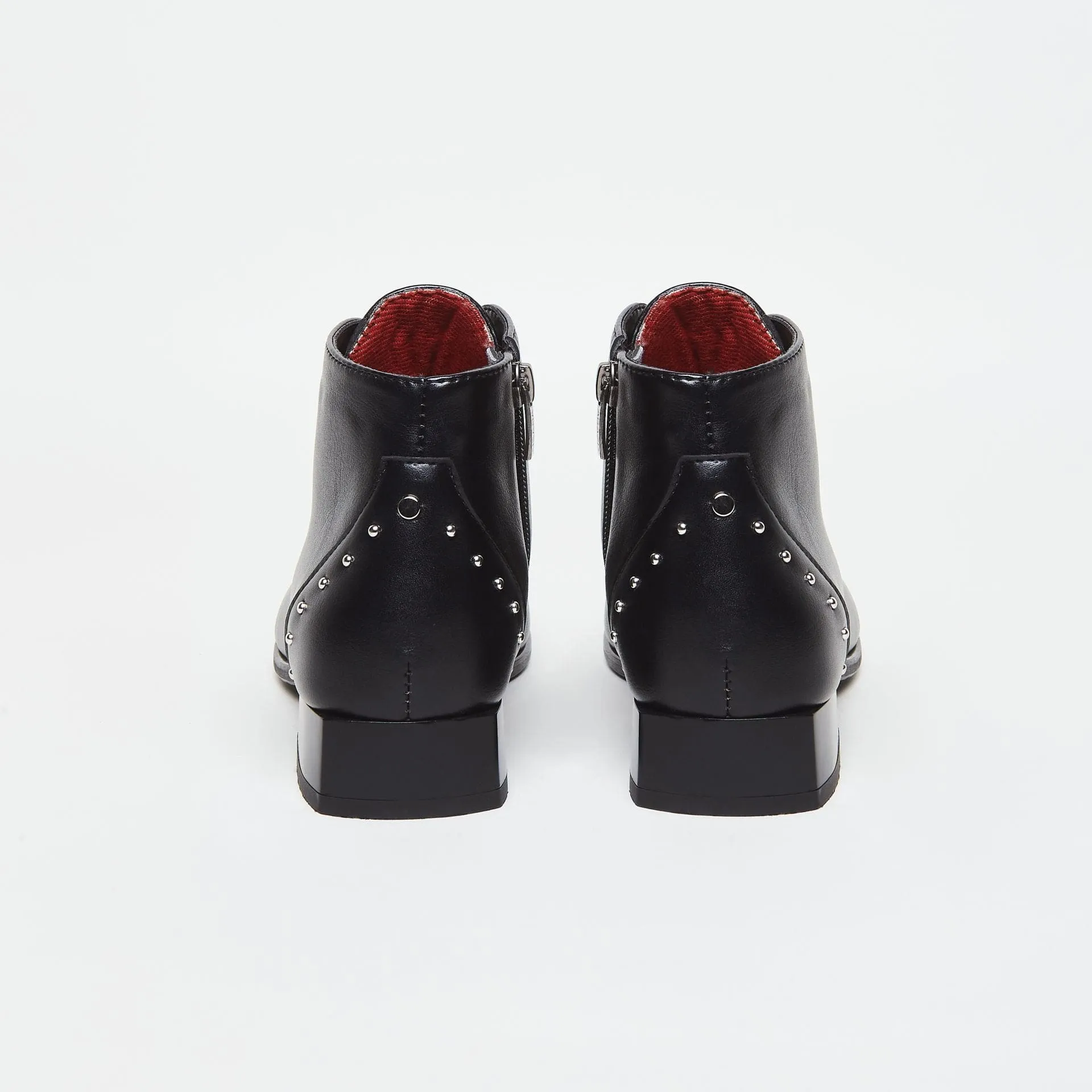 Alex Vegan Leder Stiefel | Schwarz