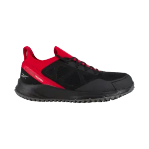 All-Terrain Stahlkappen-Sportschuh für die Arbeit Schwarz/Rot