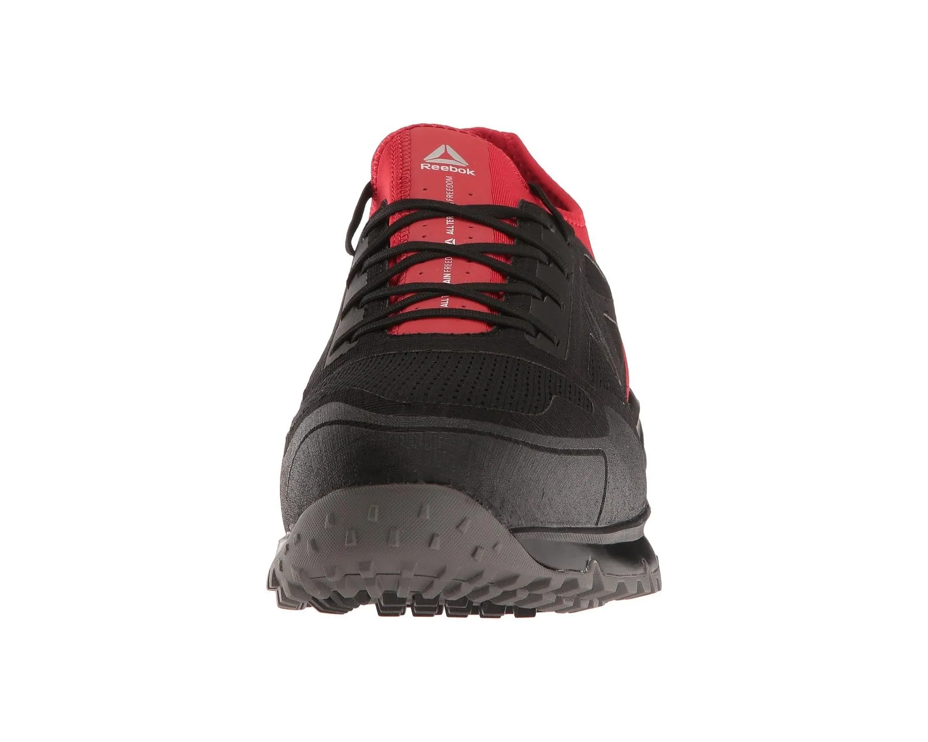 All-Terrain Stahlkappen-Sportschuh für die Arbeit Schwarz/Rot