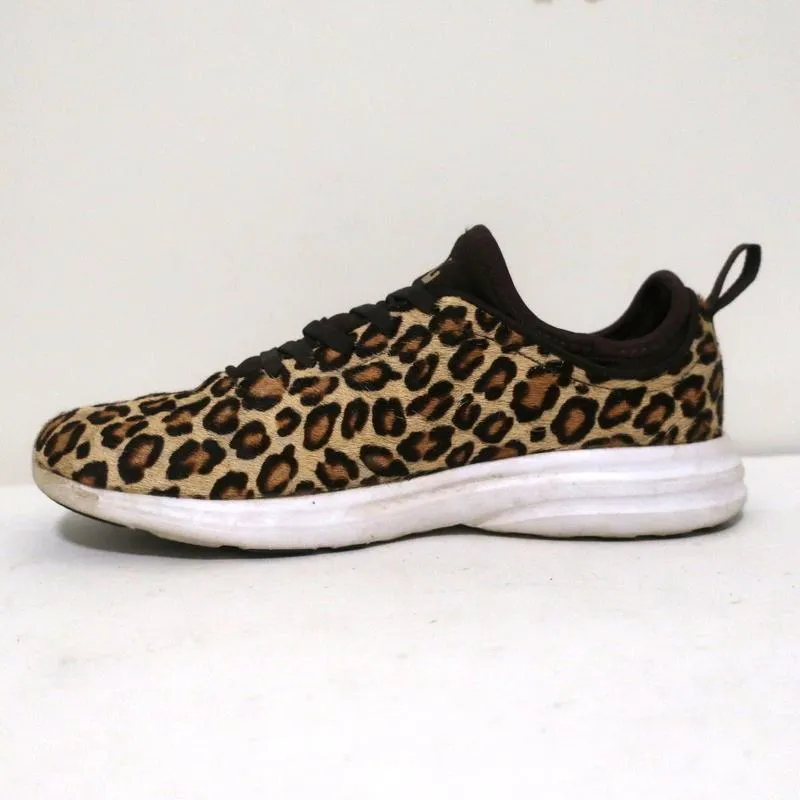 APL Athletic Propulsion Labs Iconic Phantom Sneakers Cheetah Kalbshaar Größe 7.5