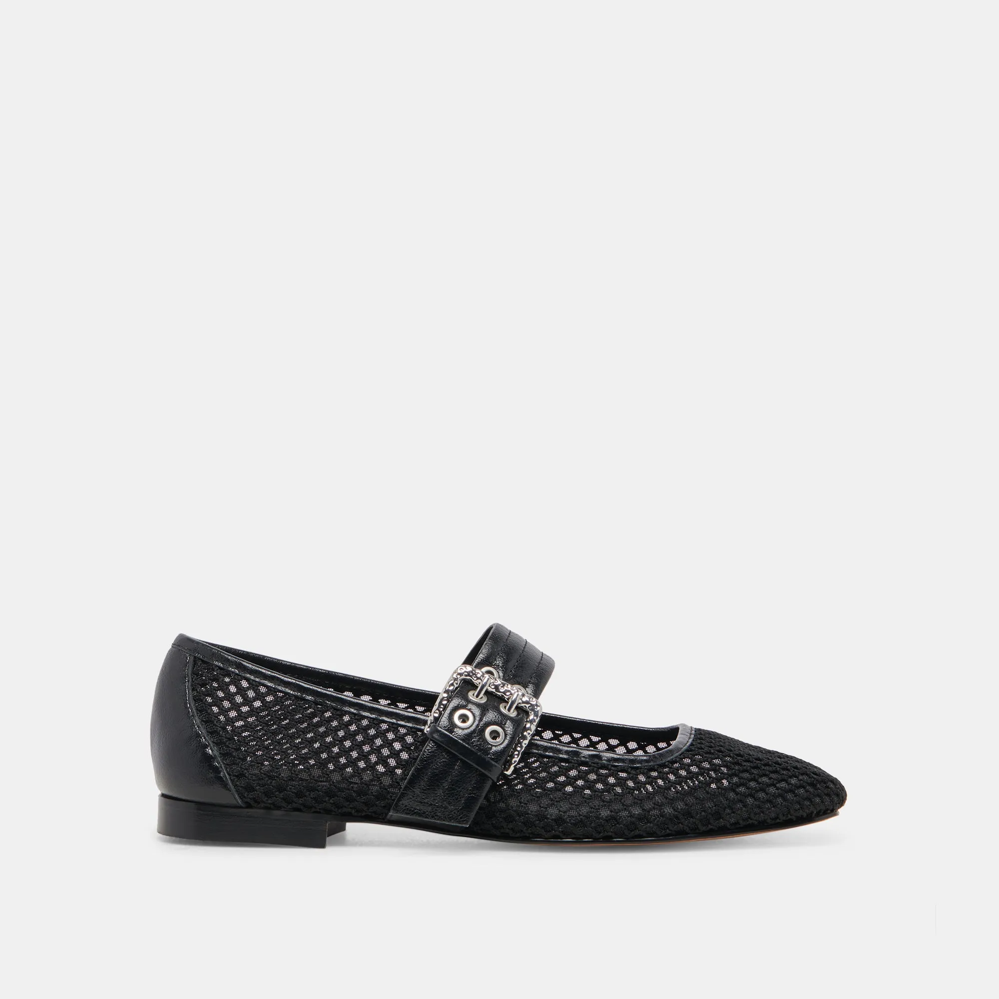ARORA BALLET FLATS ONYX GEWEBTES MESH