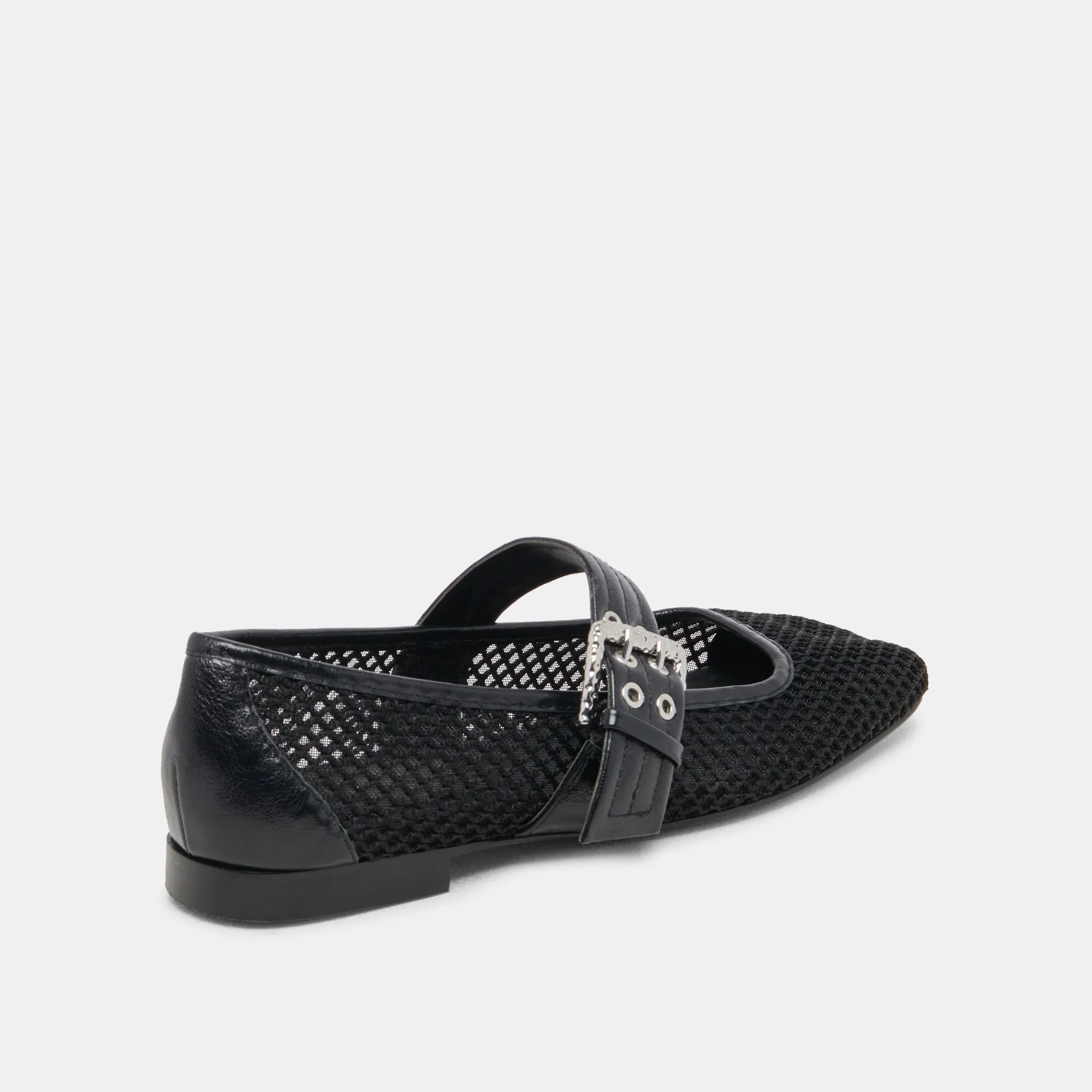 ARORA BALLET FLATS ONYX GEWEBTES MESH