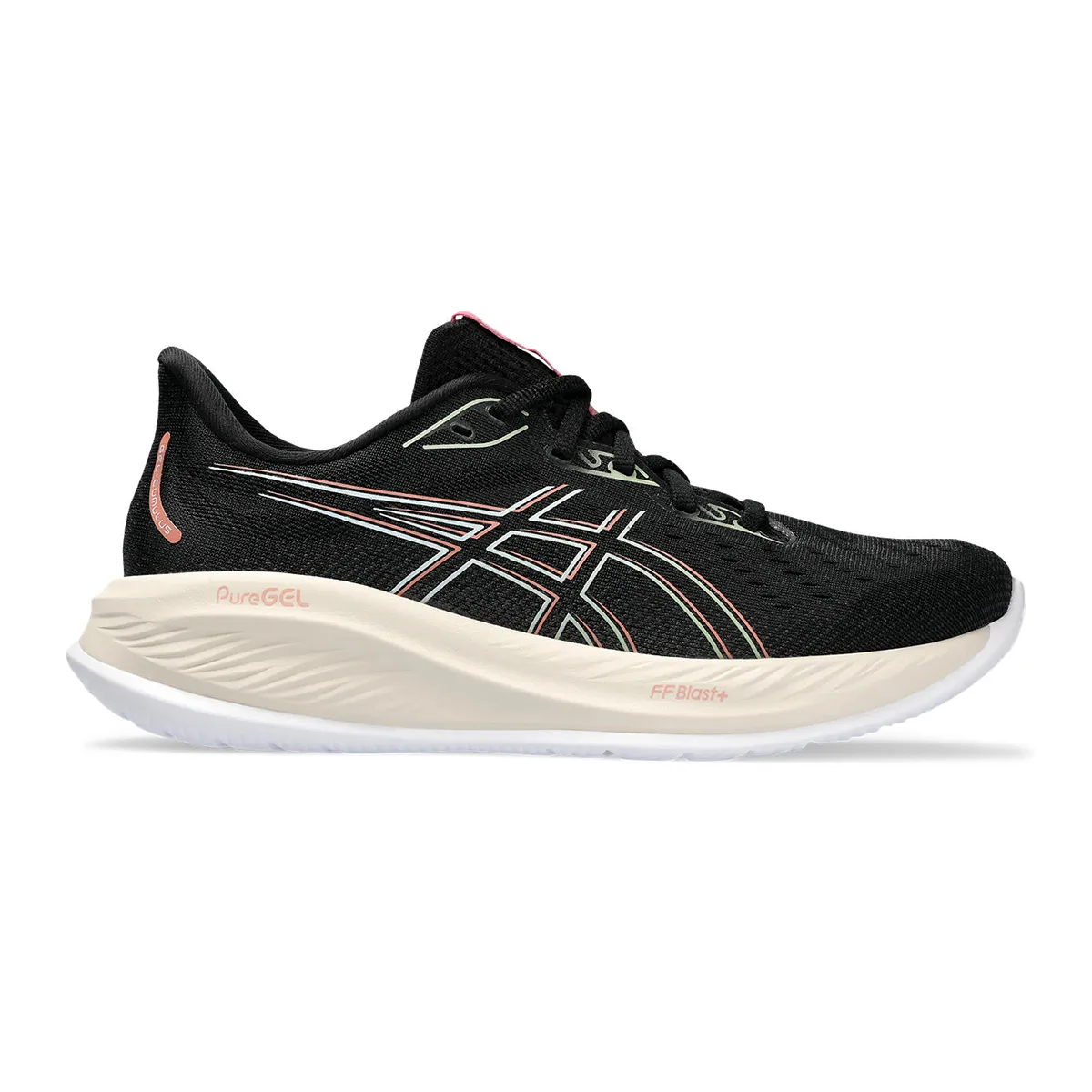 Asics Gel Cumulus 26 - Schwarz - Dunkelgrün
