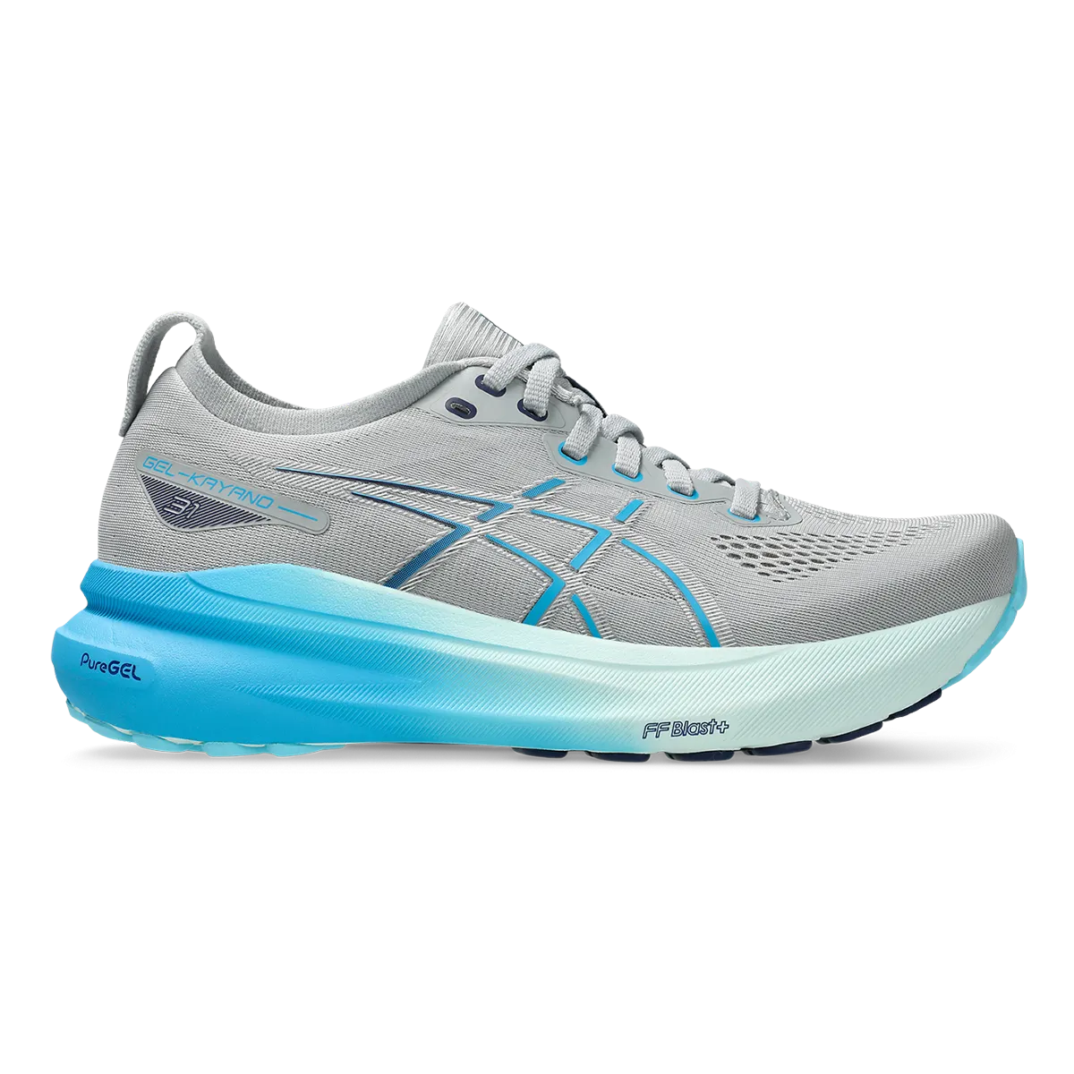 Asics Gel Kayano 31 - Piemont Grau - Digital Aqua