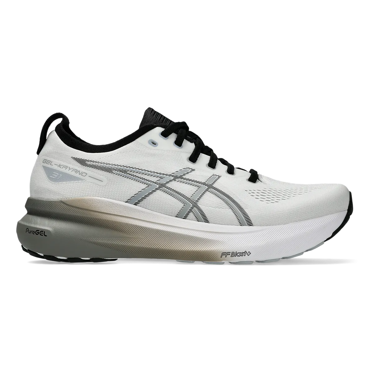 Asics Gel Kayano 31 - Weiß - Piedmont Grau