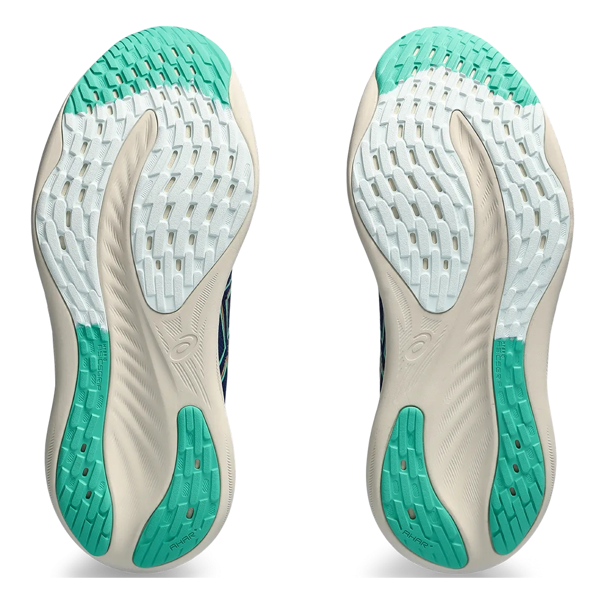 Asics Gel Nimbus 26 - Blaue Weite - Aurora Grün