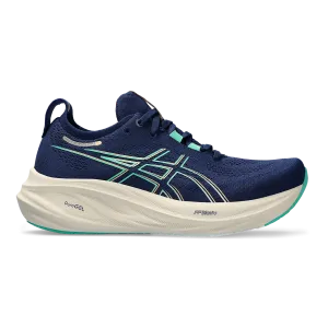 Asics Gel Nimbus 26 - Blaue Weite - Aurora Grün
