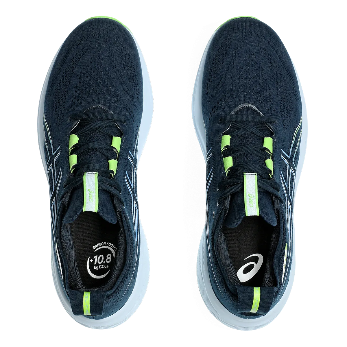 Asics Gel Nimbus 26 - Französisch Blau - Elektrisches Limette