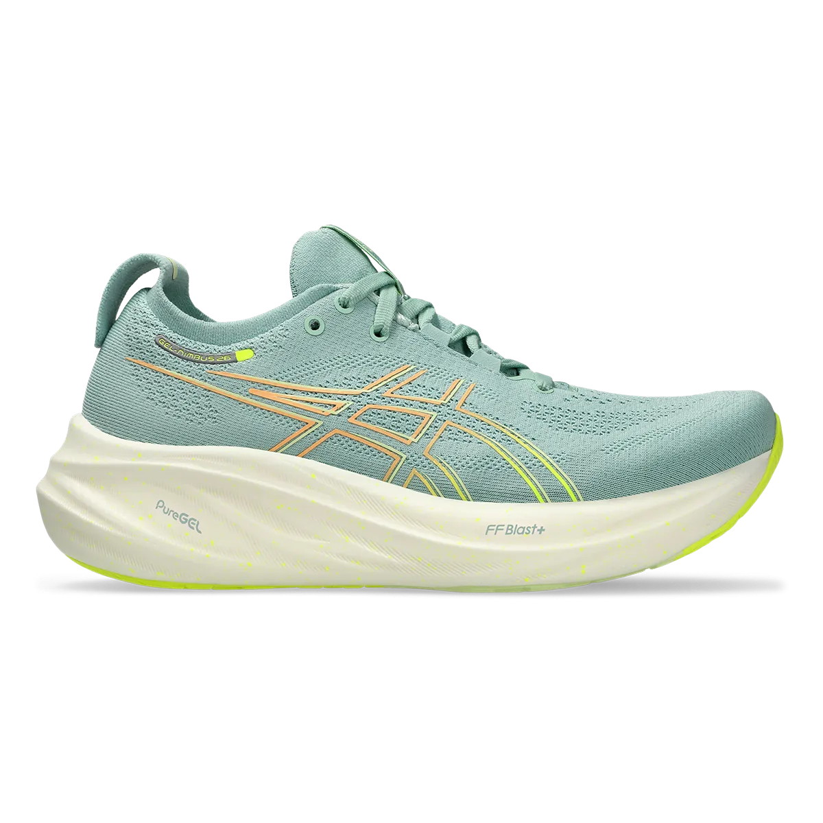 Asics Gel Nimbus 26 - Hellgrün - Sicherheitsgelb