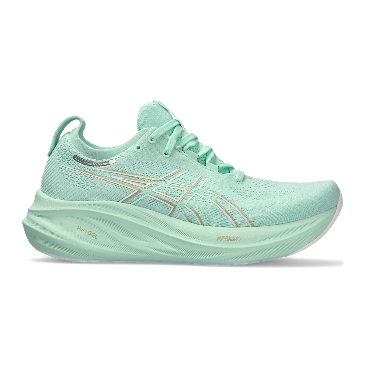 Asics Gel Nimbus 26 - Minzton - Blasses Minzgrün