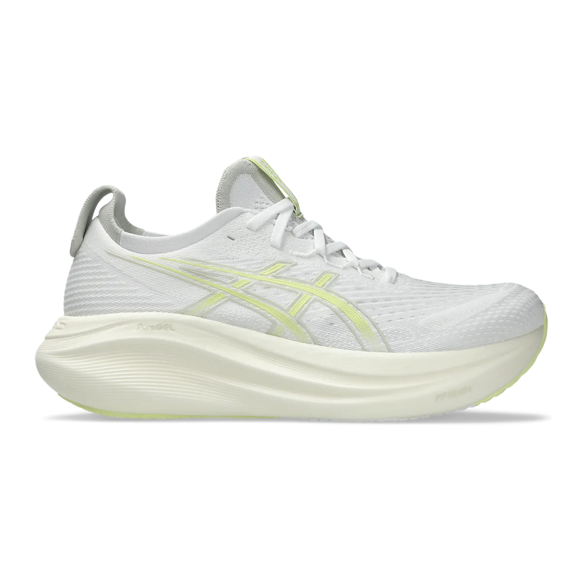 Asics Gel Nimbus 27 Weiß - Huddle Gelb