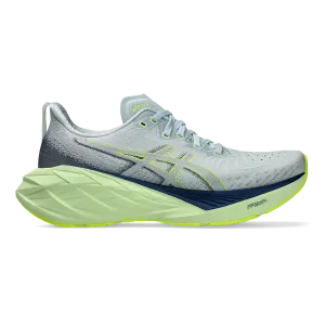 Asics Novablast 4 - Kühles Grau - Blaue Weite