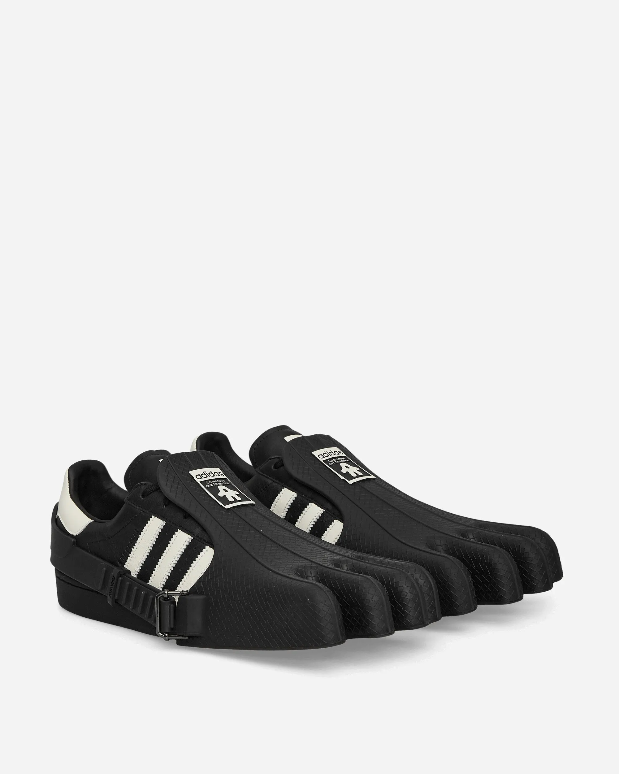 Avavav Superfinger Superstar Sneakers Kernschwarz / Creme Weiß