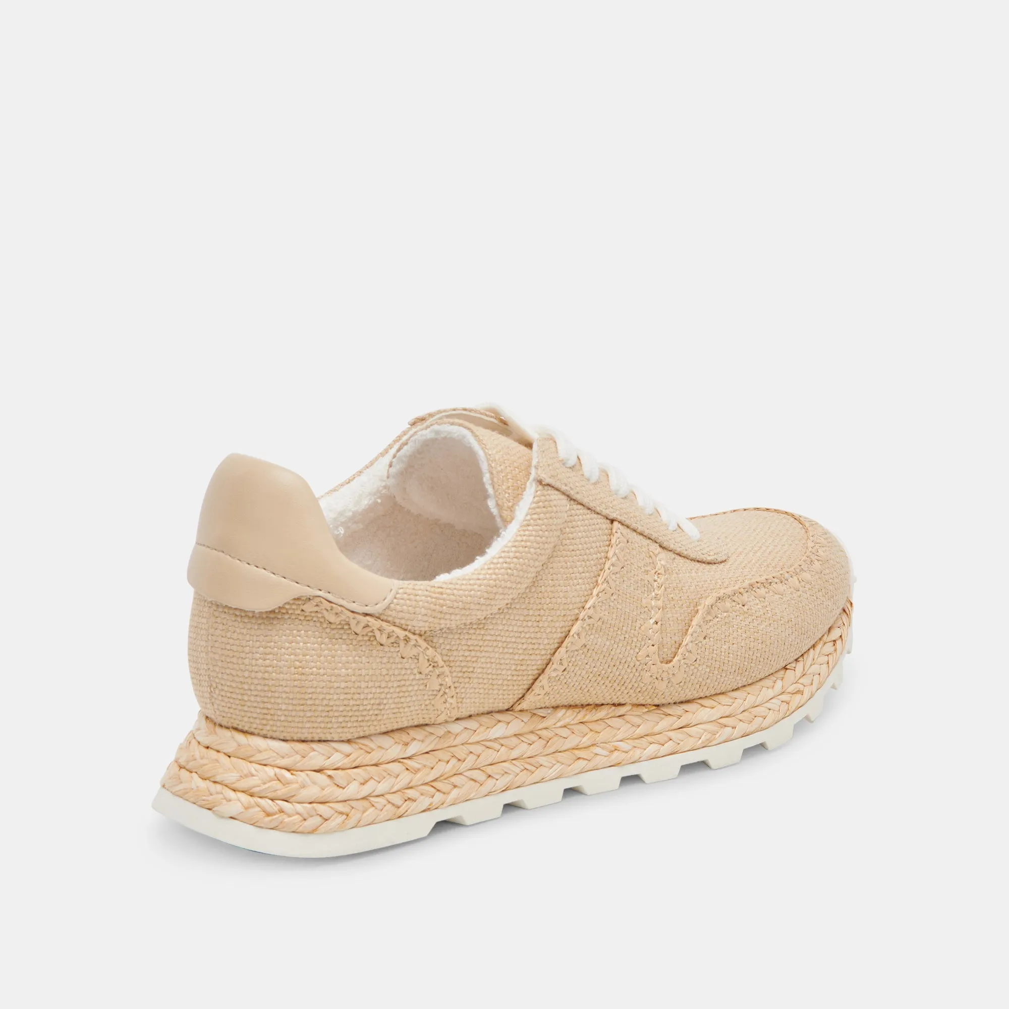 AYITA SNEAKERS LT NATUR RAFFIA