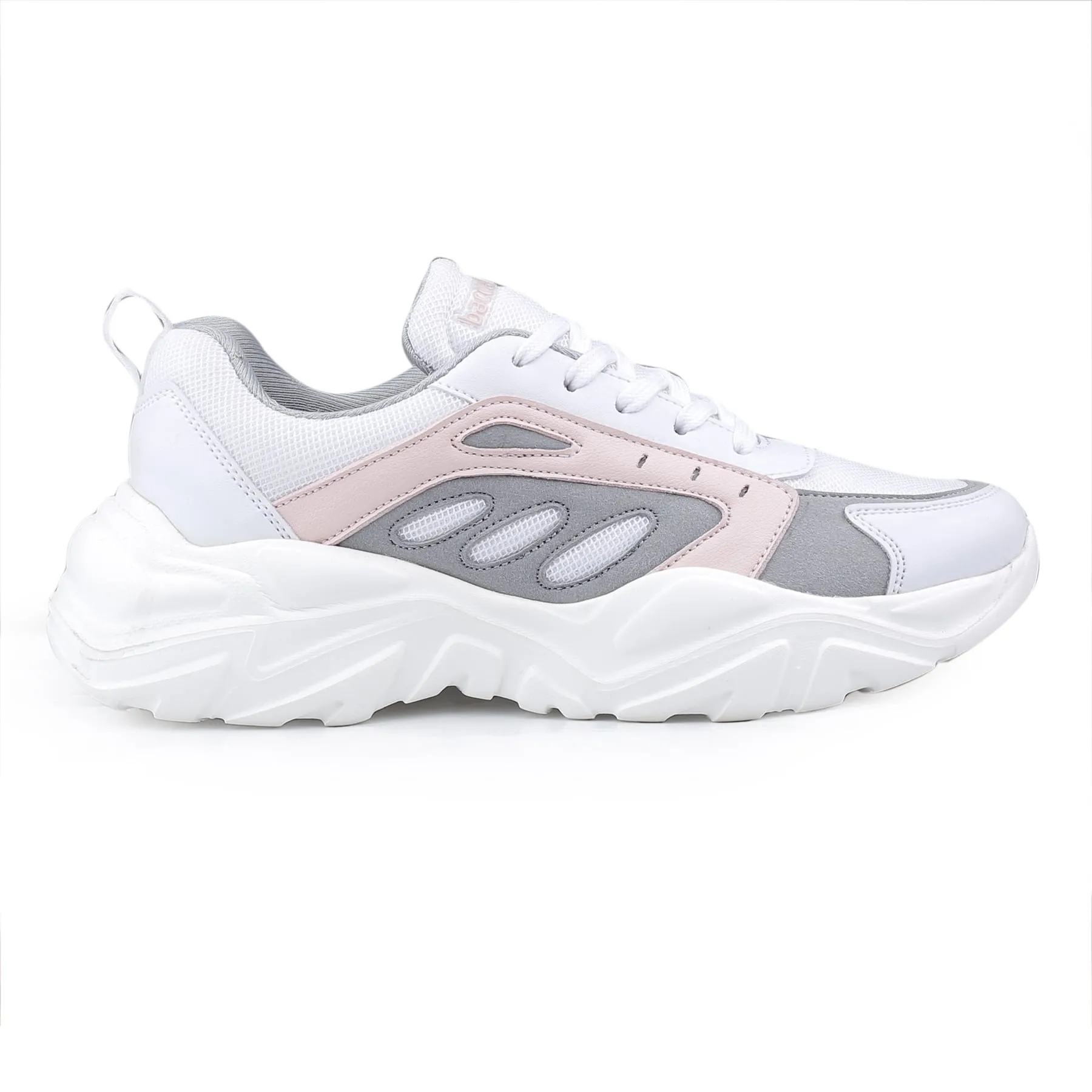 Bacca Bucci EMMA Low-Top Plateau-Mode-Sneaker für Damen | Streetwear Chunky Sneakers