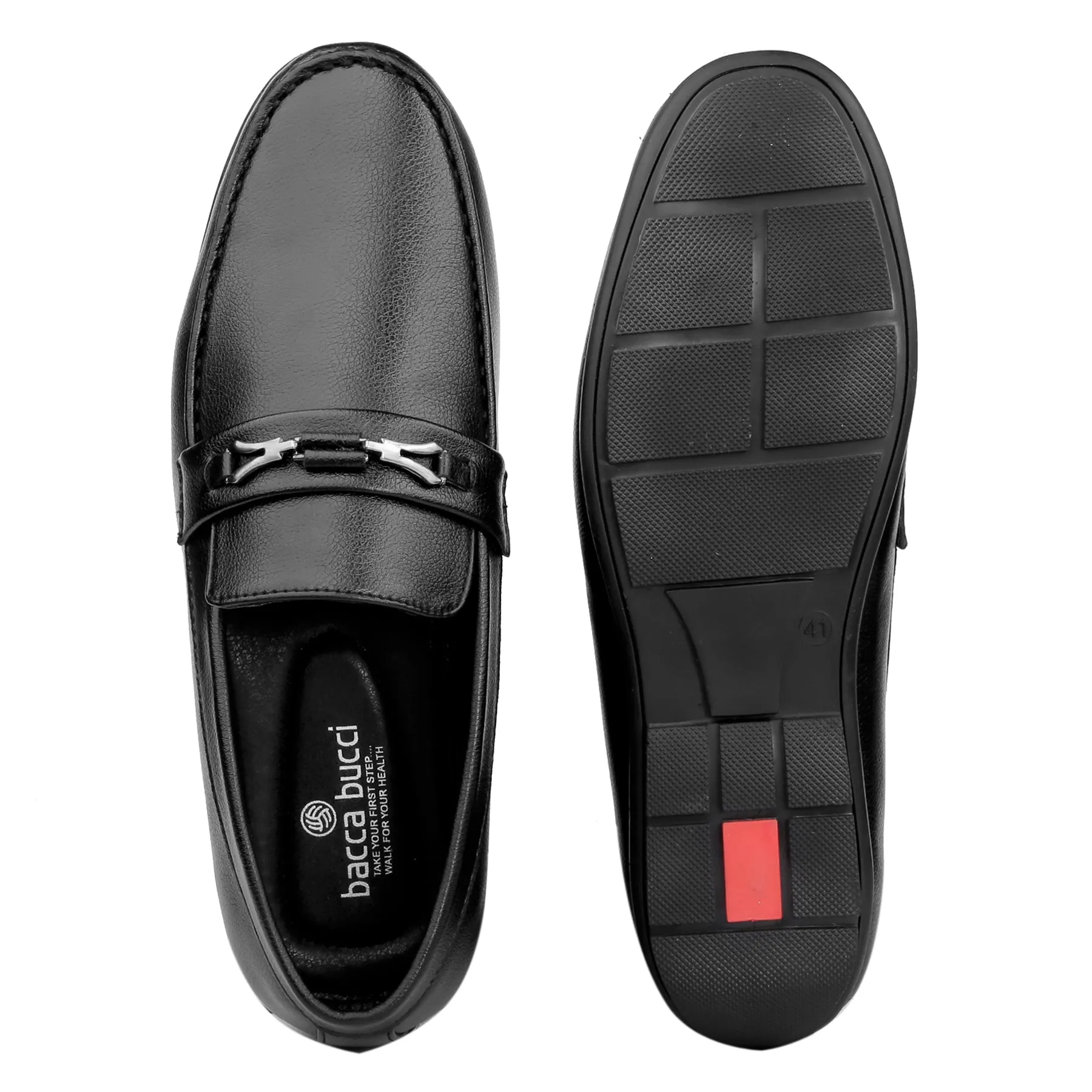 Bacca Bucci Herren LUNA Freizeit-Slip-On-Loafer Mokassins Leichte Autoschuhe