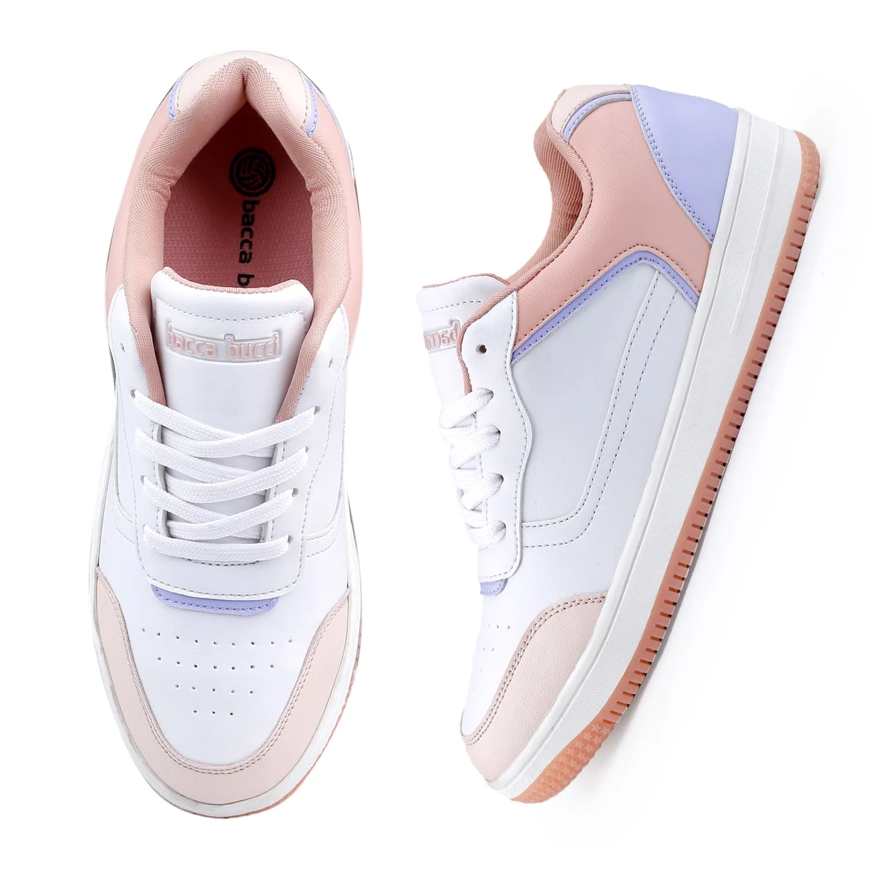 Bacca Bucci NAOMI Flache Sneakers mit niedrigem Schaft für Damen