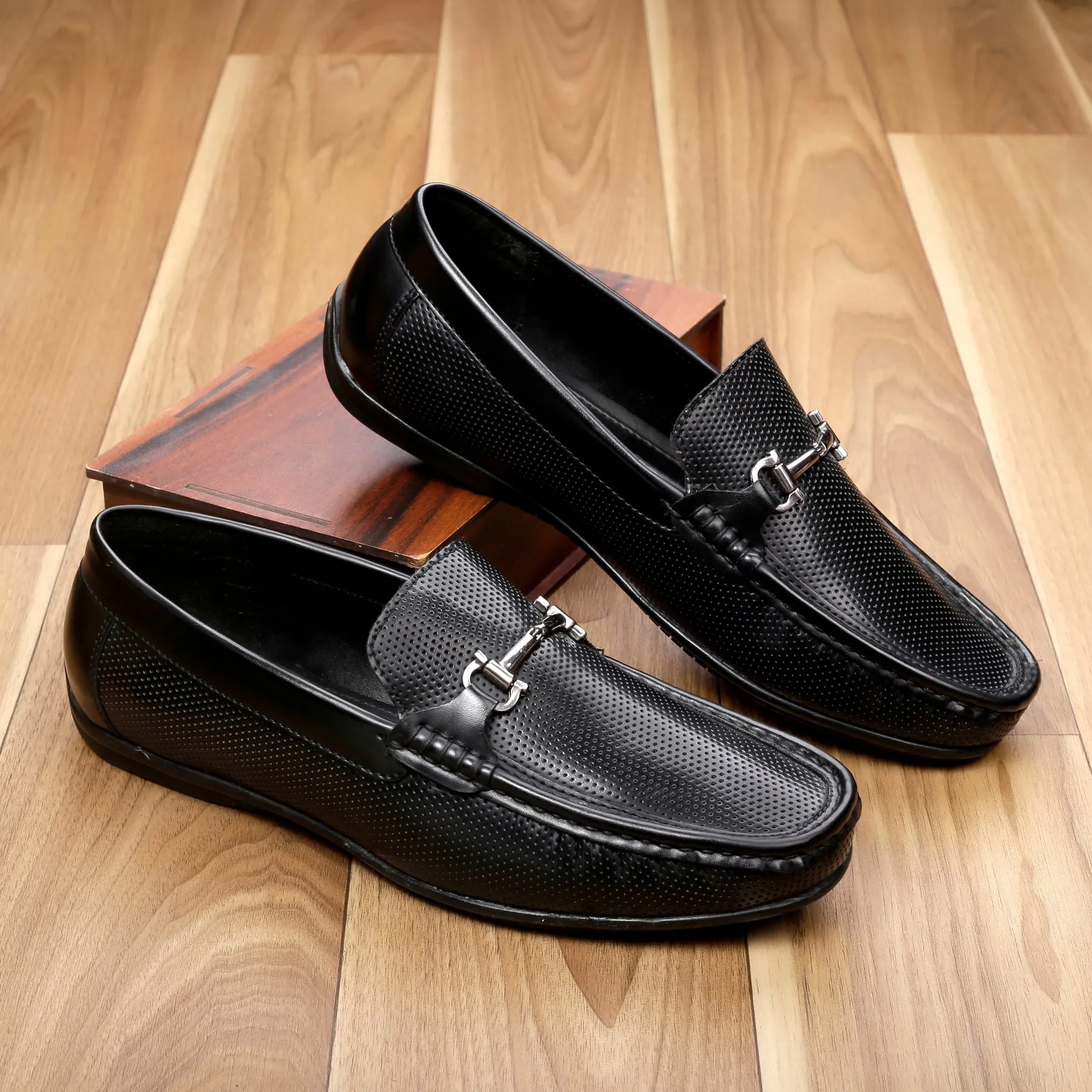 Bacca Bucci PARIS Loafers Moccasins Schuhe für Herren mit eleganter Schnalle