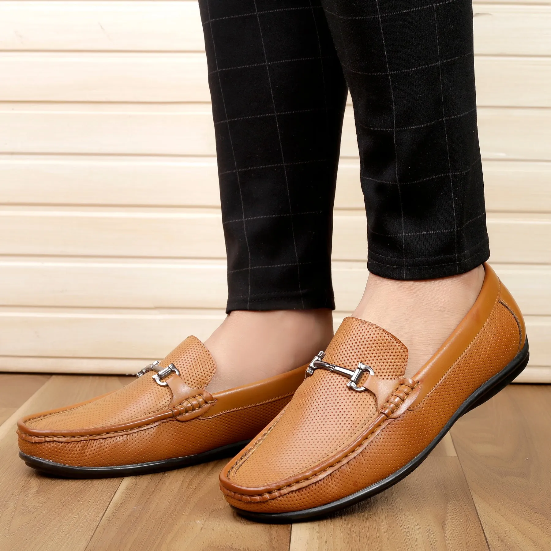 Bacca Bucci PARIS Loafers Moccasins Schuhe für Herren mit eleganter Schnalle