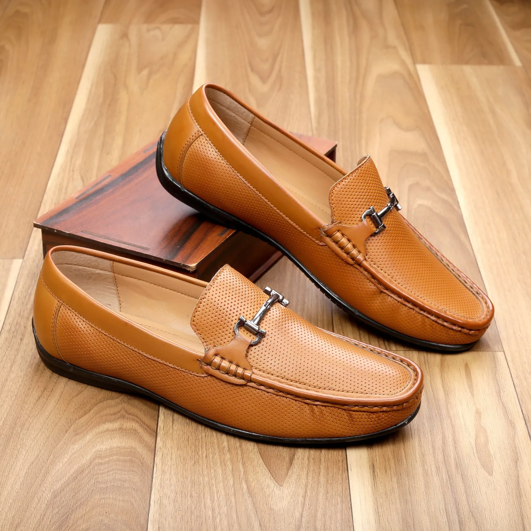 Bacca Bucci PARIS Loafers Moccasins Schuhe für Herren mit eleganter Schnalle