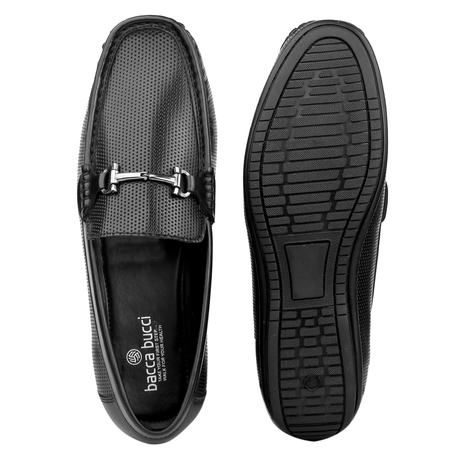 Bacca Bucci PARIS Loafers Moccasins Schuhe für Herren mit eleganter Schnalle