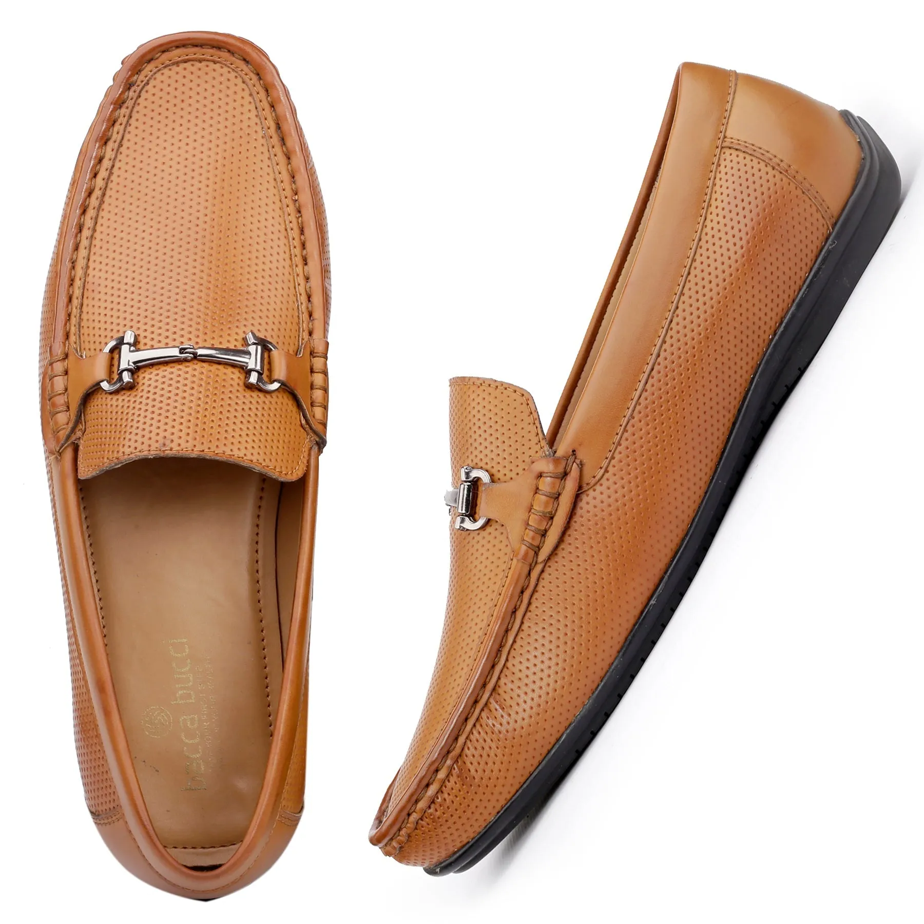 Bacca Bucci PARIS Loafers Moccasins Schuhe für Herren mit eleganter Schnalle
