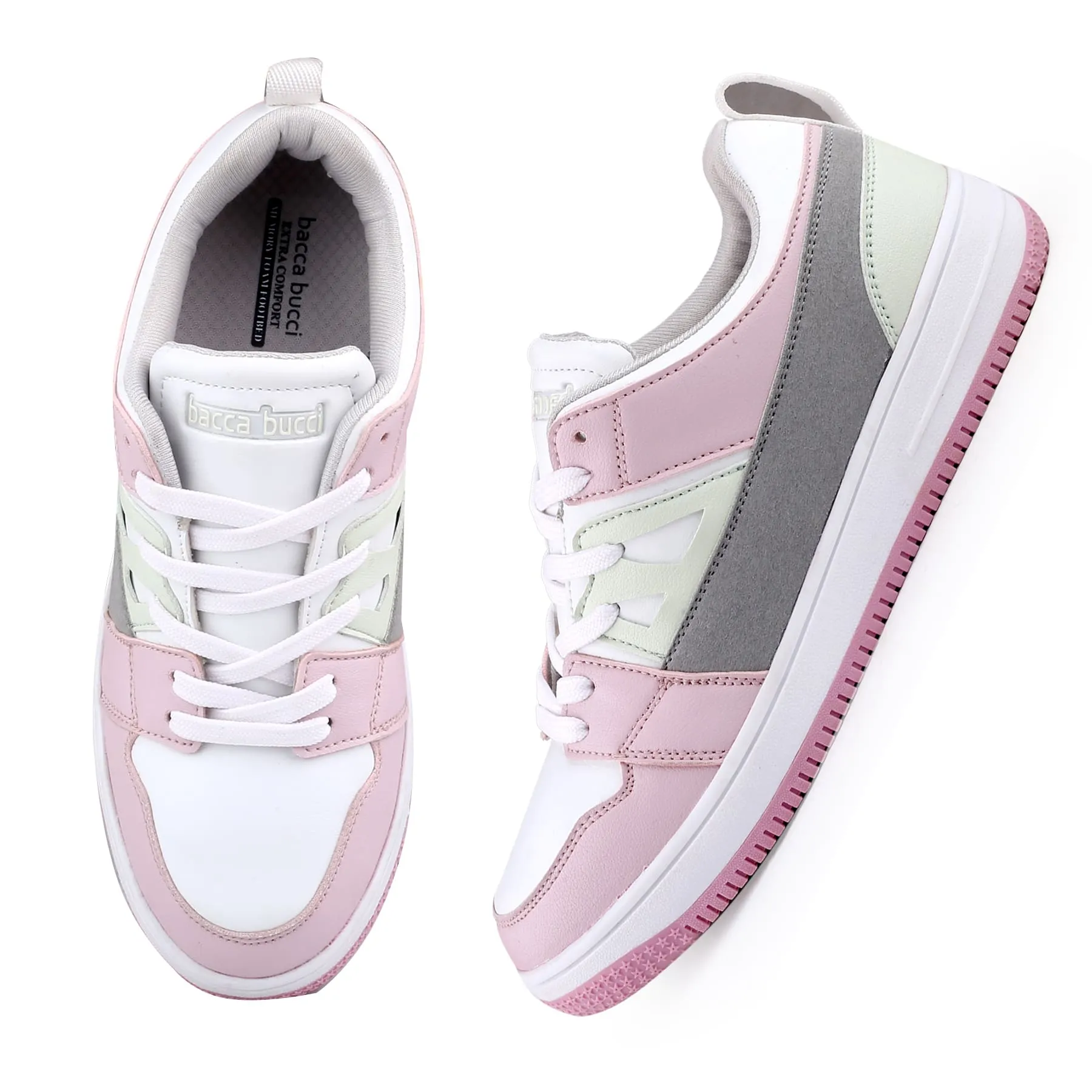 Bacca Bucci SERENITY Low-Top Sneaker mit Flachsohle für Damen