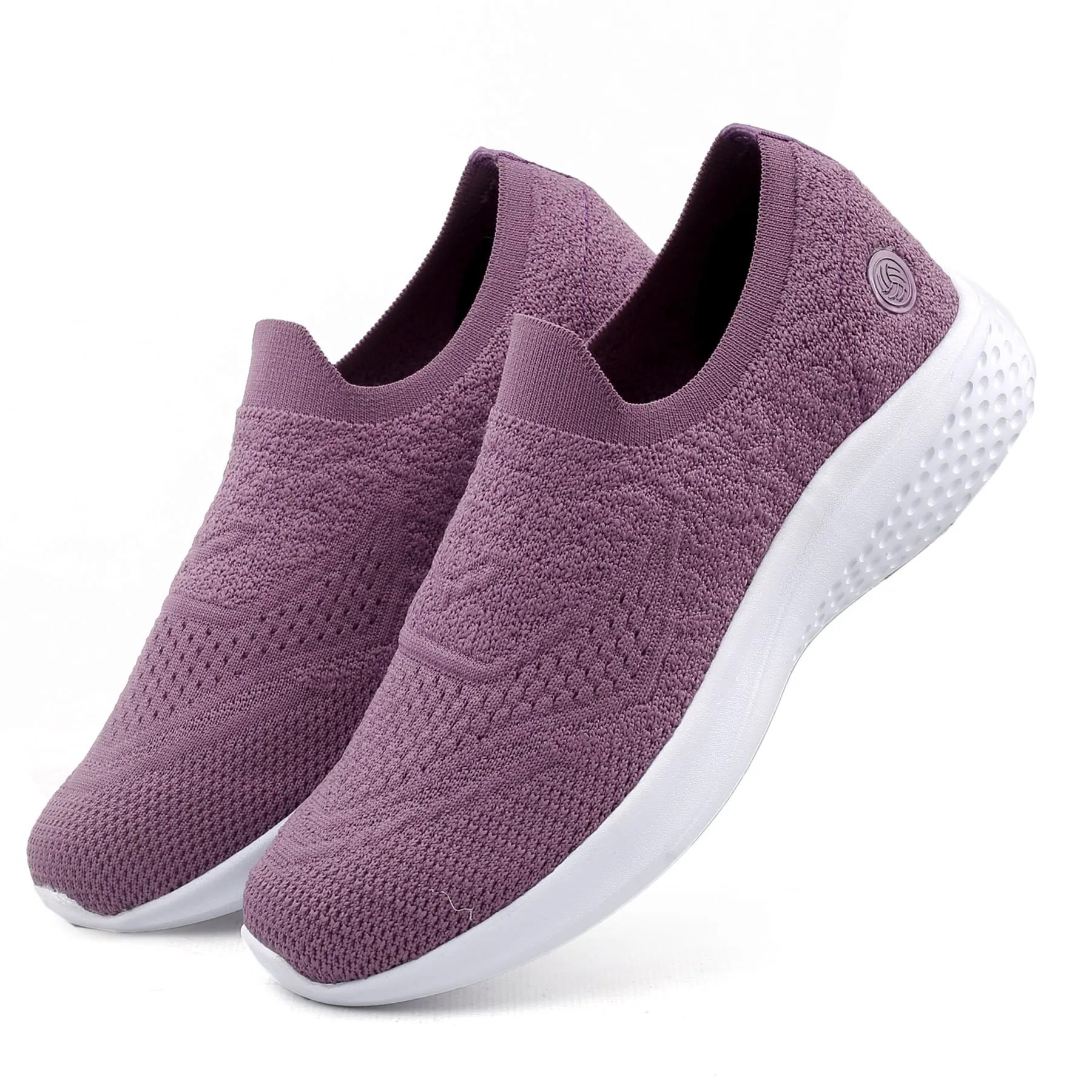 Bacca Bucci Damen WALKER Schlupf-Schuhe Atmungsaktive Mesh-Sportschuhe Sneaker