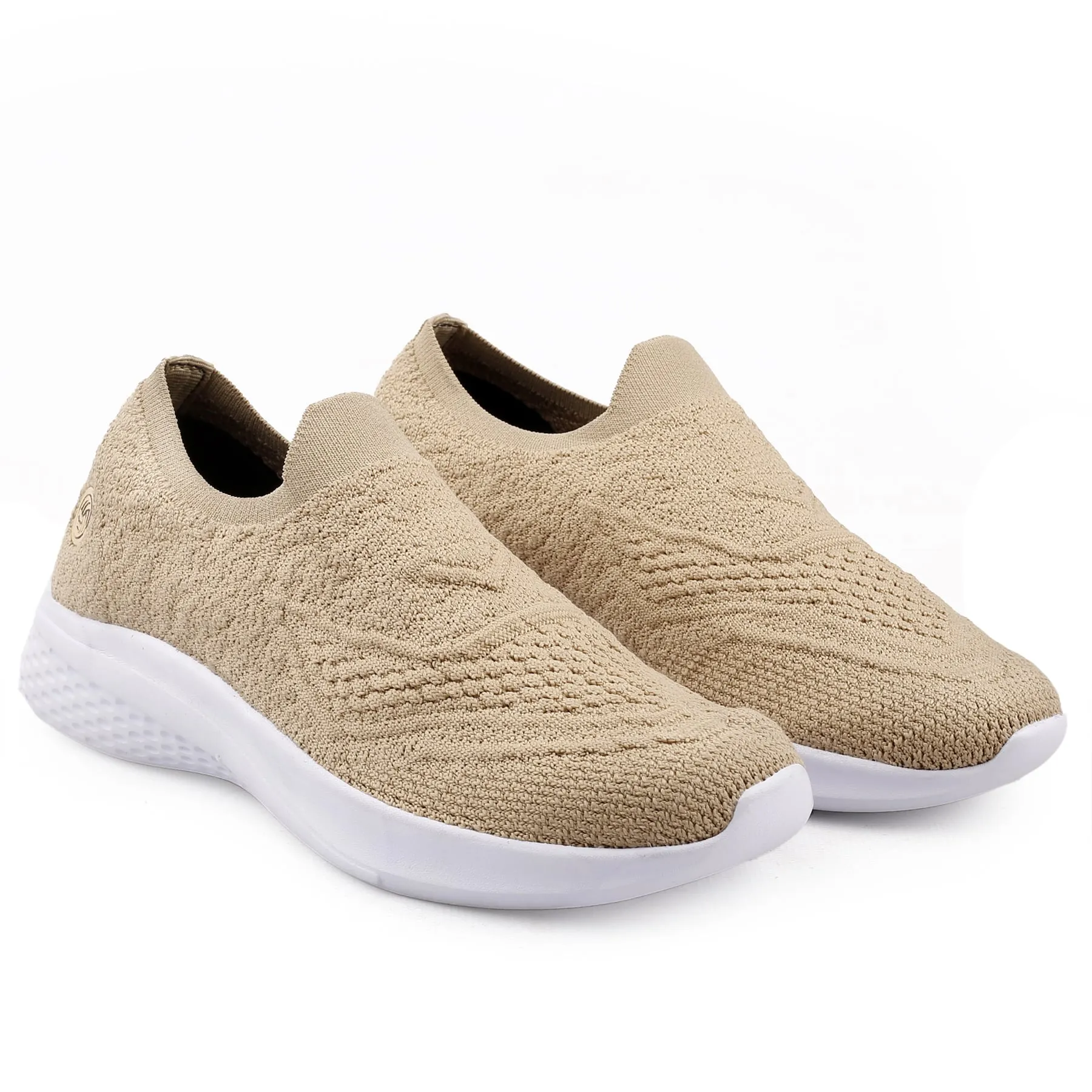 Bacca Bucci Damen WALKER Schlupf-Schuhe Atmungsaktive Mesh-Sportschuhe Sneaker