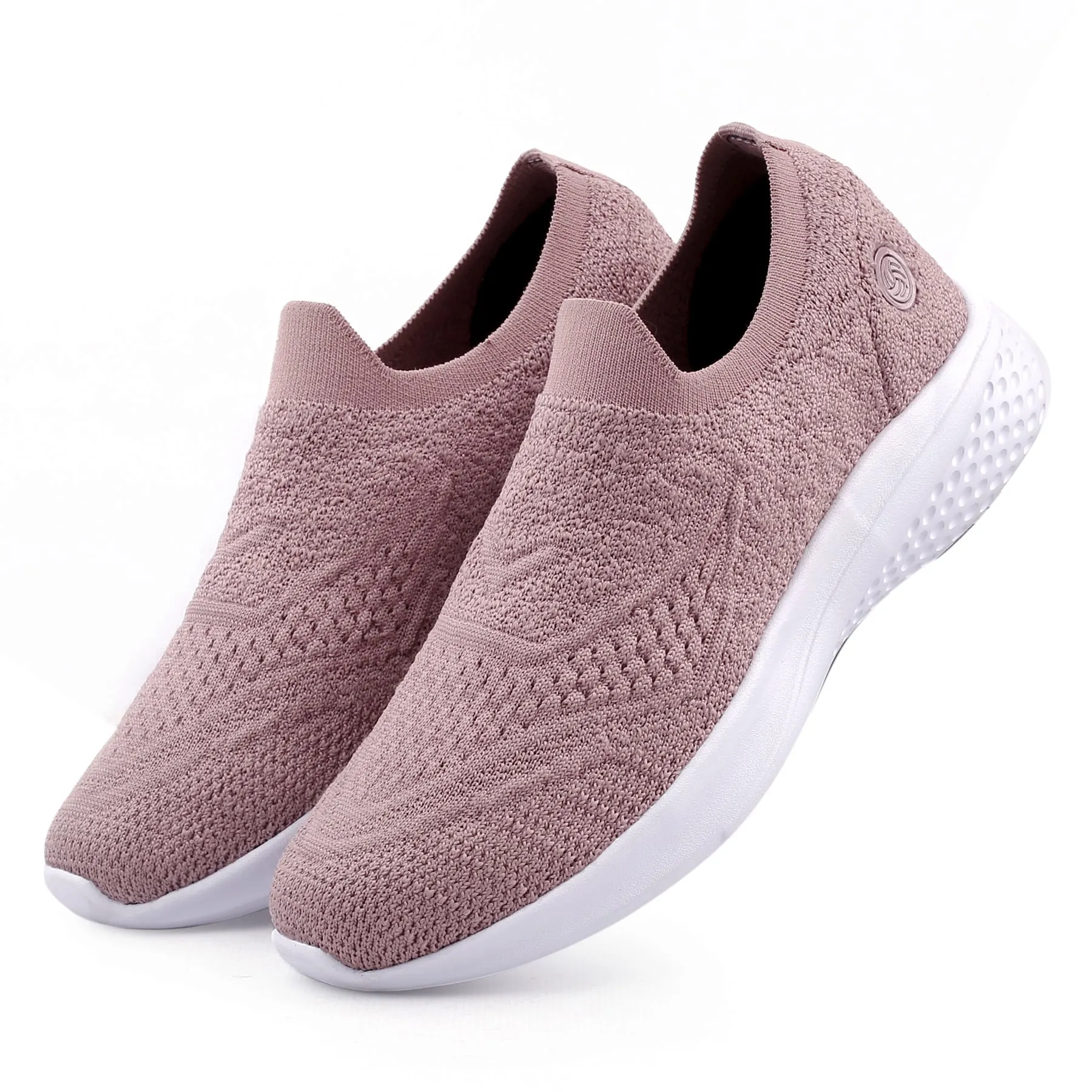 Bacca Bucci Damen WALKER Schlupf-Schuhe Atmungsaktive Mesh-Sportschuhe Sneaker