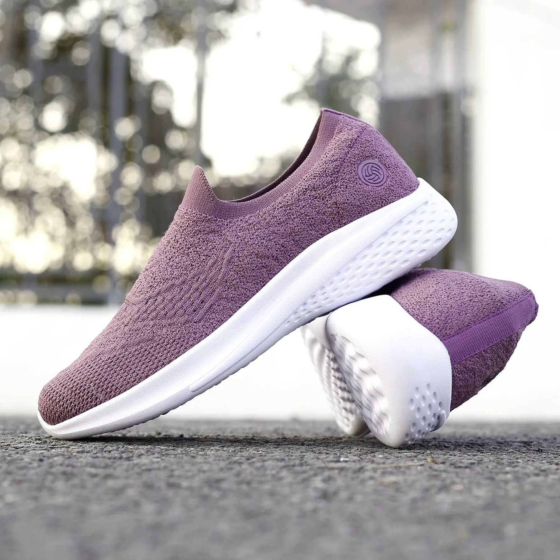 Bacca Bucci Damen WALKER Schlupf-Schuhe Atmungsaktive Mesh-Sportschuhe Sneaker