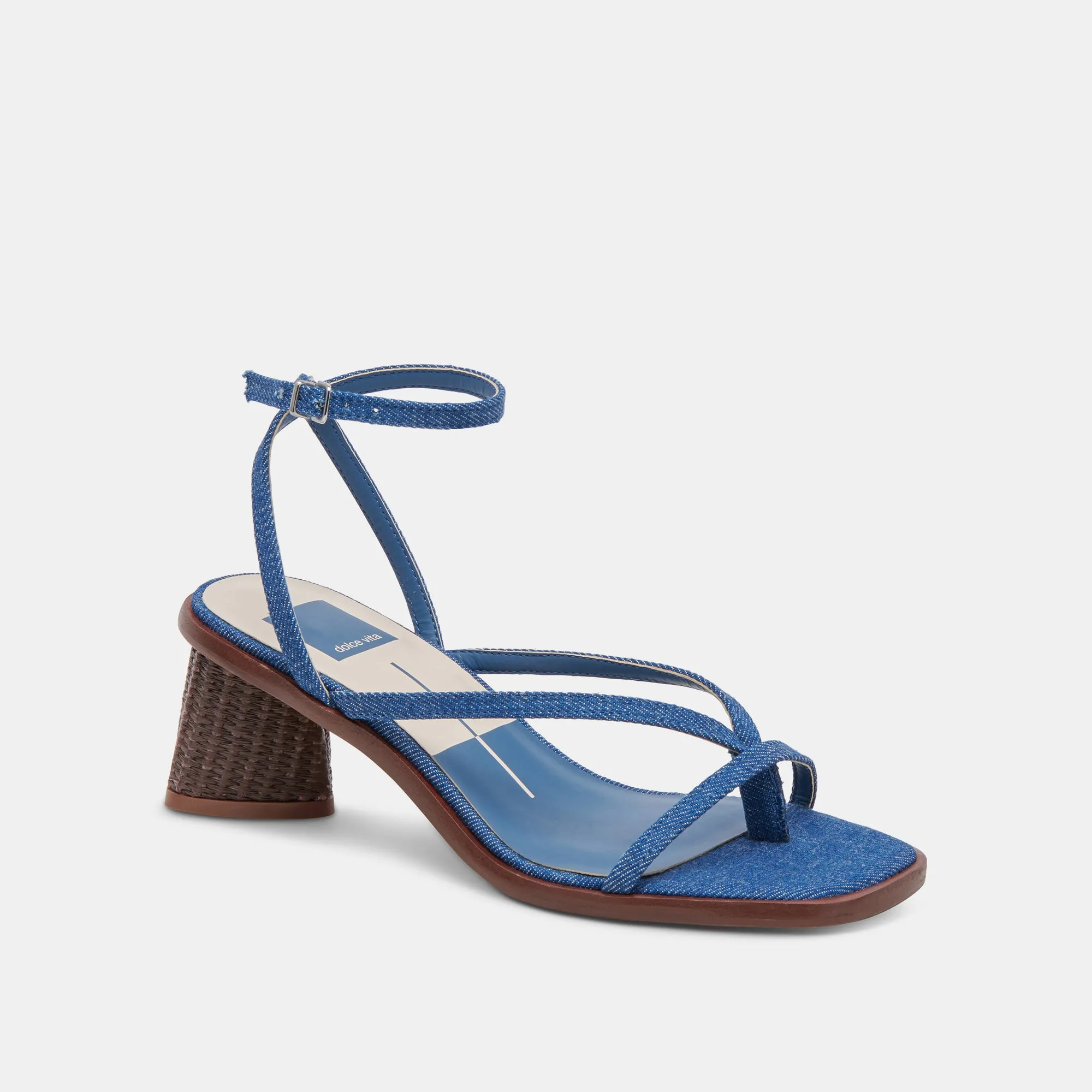 BANITA SANDALETTEN BLAU DENIM