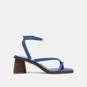BANITA SANDALETTEN BLAU DENIM