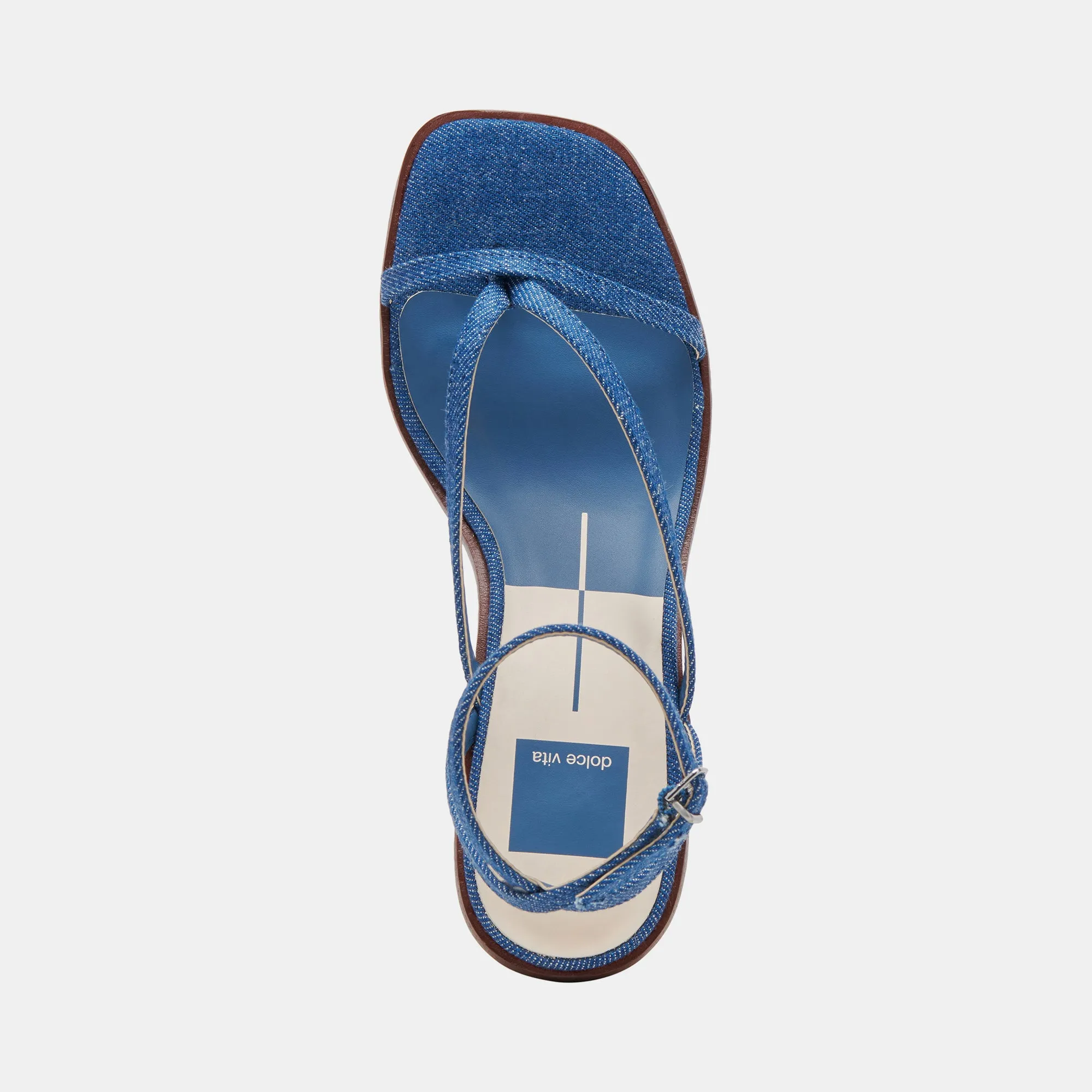 BANITA SANDALETTEN BLAU DENIM