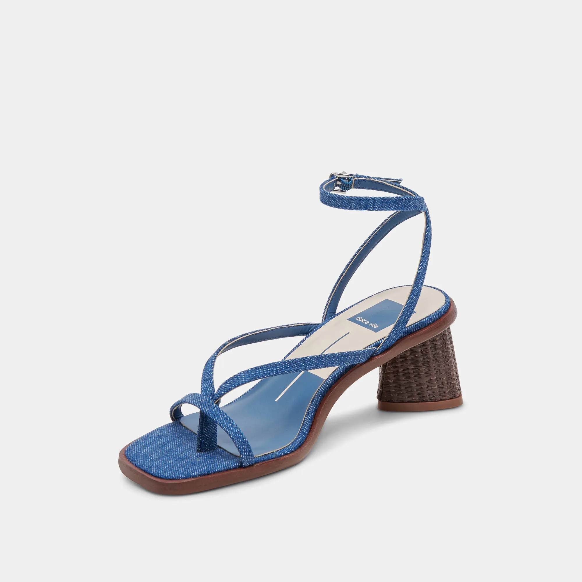 BANITA SANDALETTEN BLAU DENIM