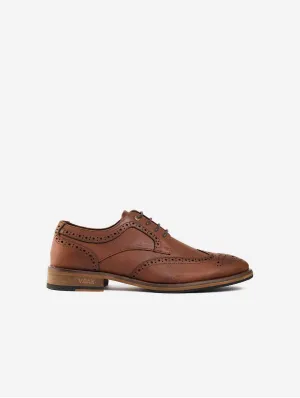 Barley 2 Herren Vegan-Leder Brogues | Beige