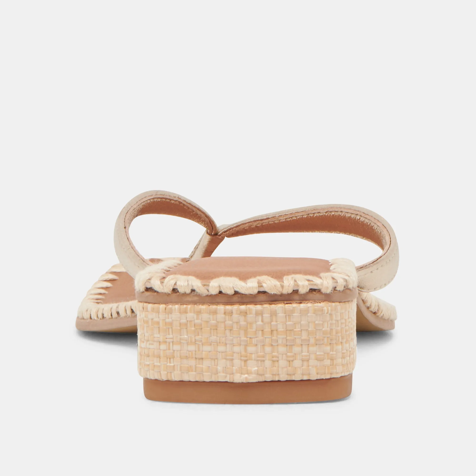 BARTY SANDALETTEN GOLD METALLIC LEDER