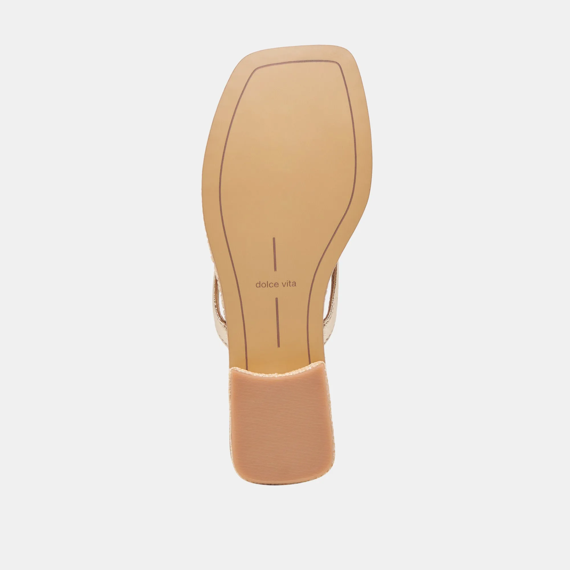 BARTY SANDALETTEN GOLD METALLIC LEDER