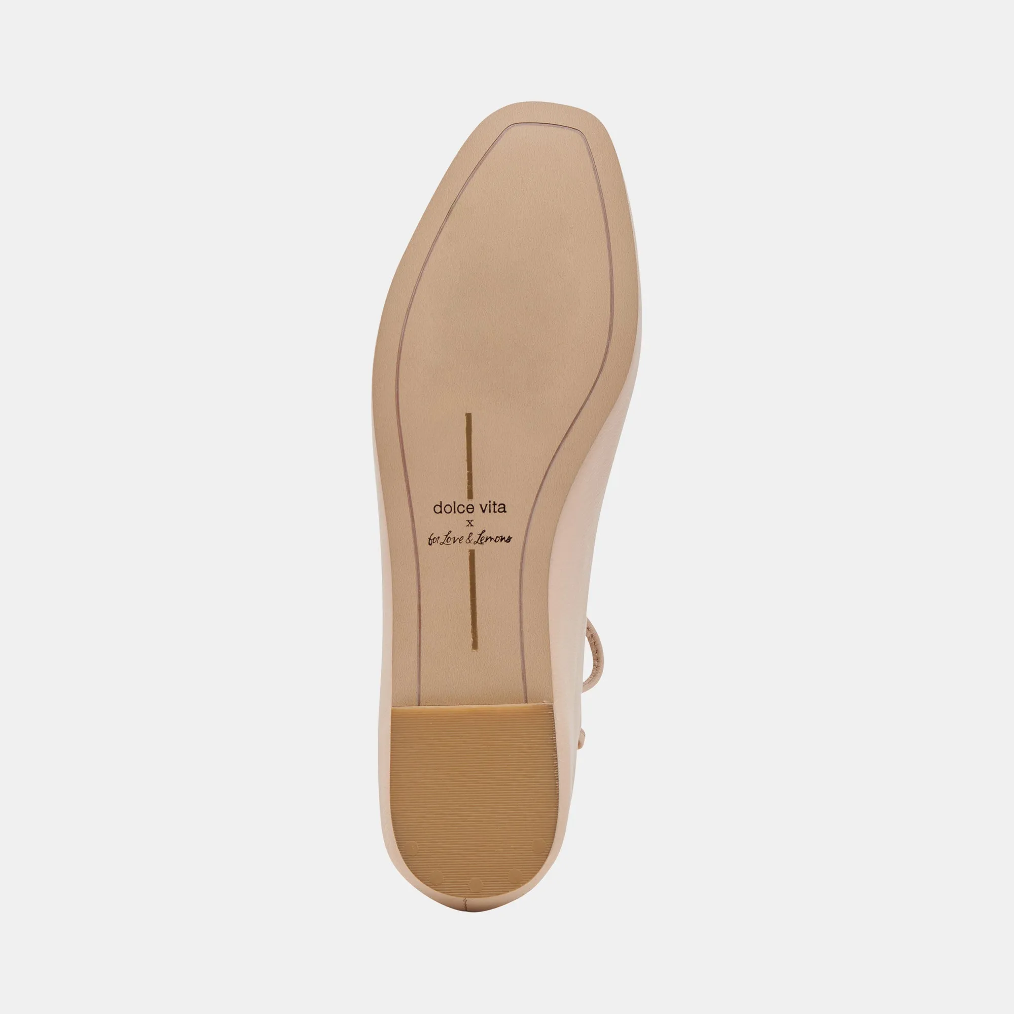 BEATE BALLETTFLATS HELLROSA LEDER