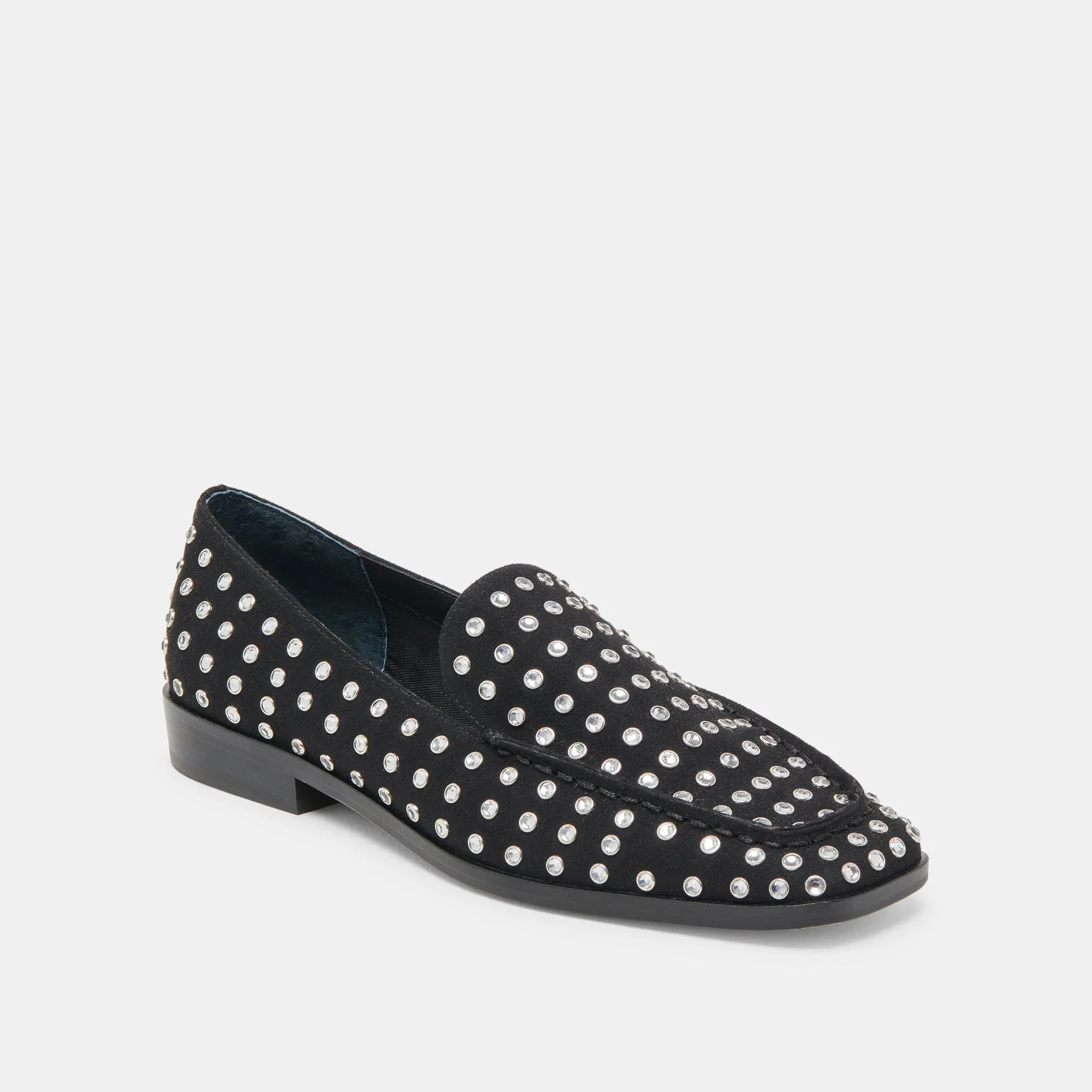 BENY CRYSTAL STUD FLATS SCHWARZER KRISTALL