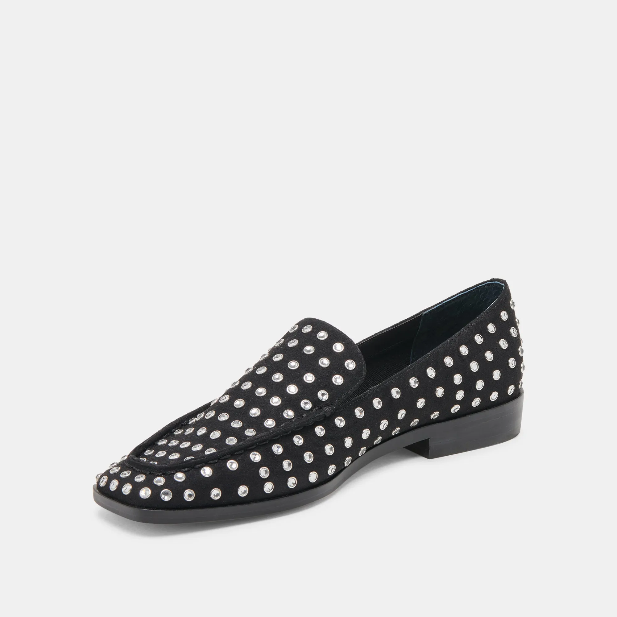 BENY CRYSTAL STUD FLATS SCHWARZER KRISTALL