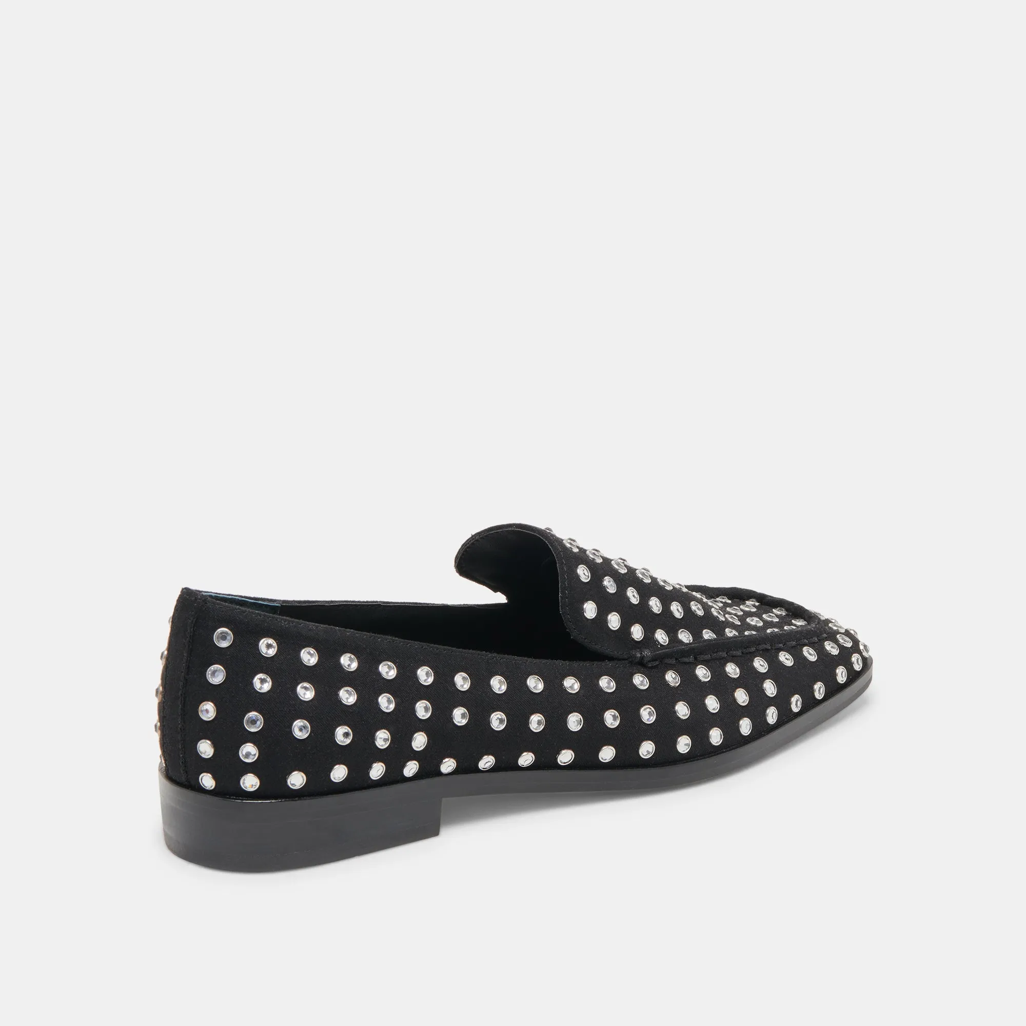 BENY CRYSTAL STUD FLATS SCHWARZER KRISTALL