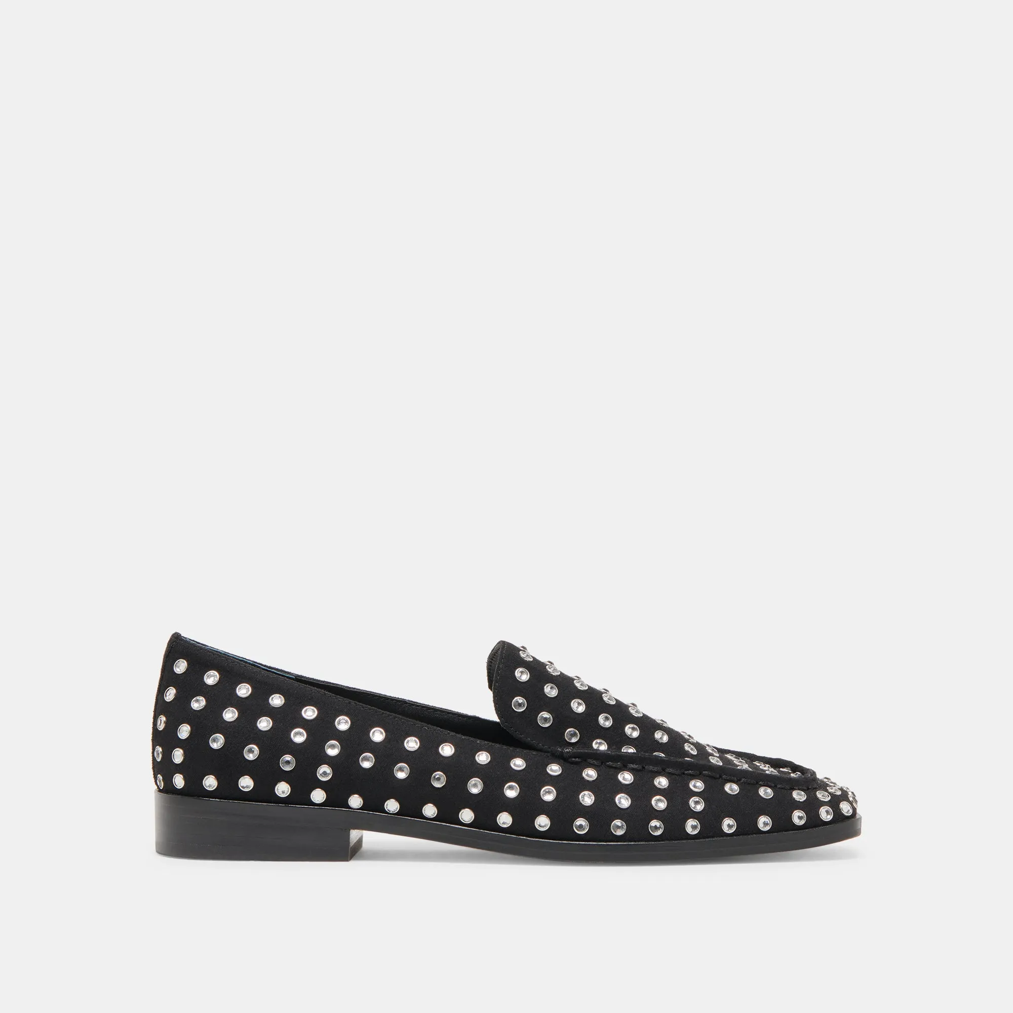 BENY CRYSTAL STUD FLATS SCHWARZER KRISTALL