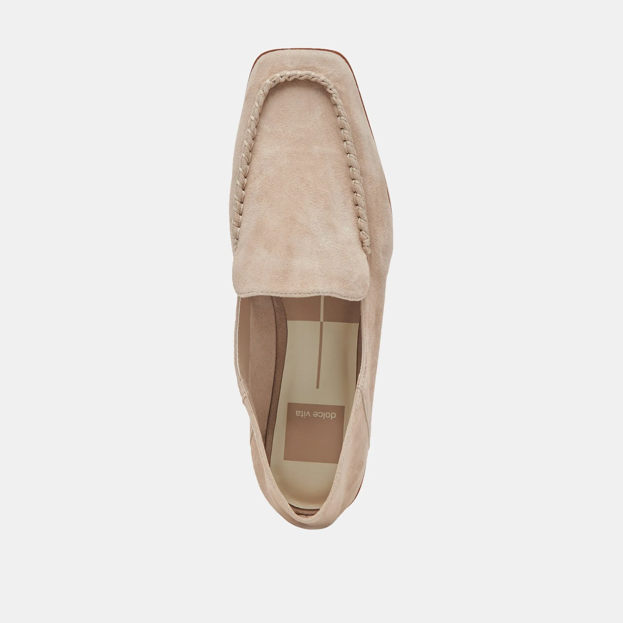 BENY FLATS TAUBE WILDLEDER