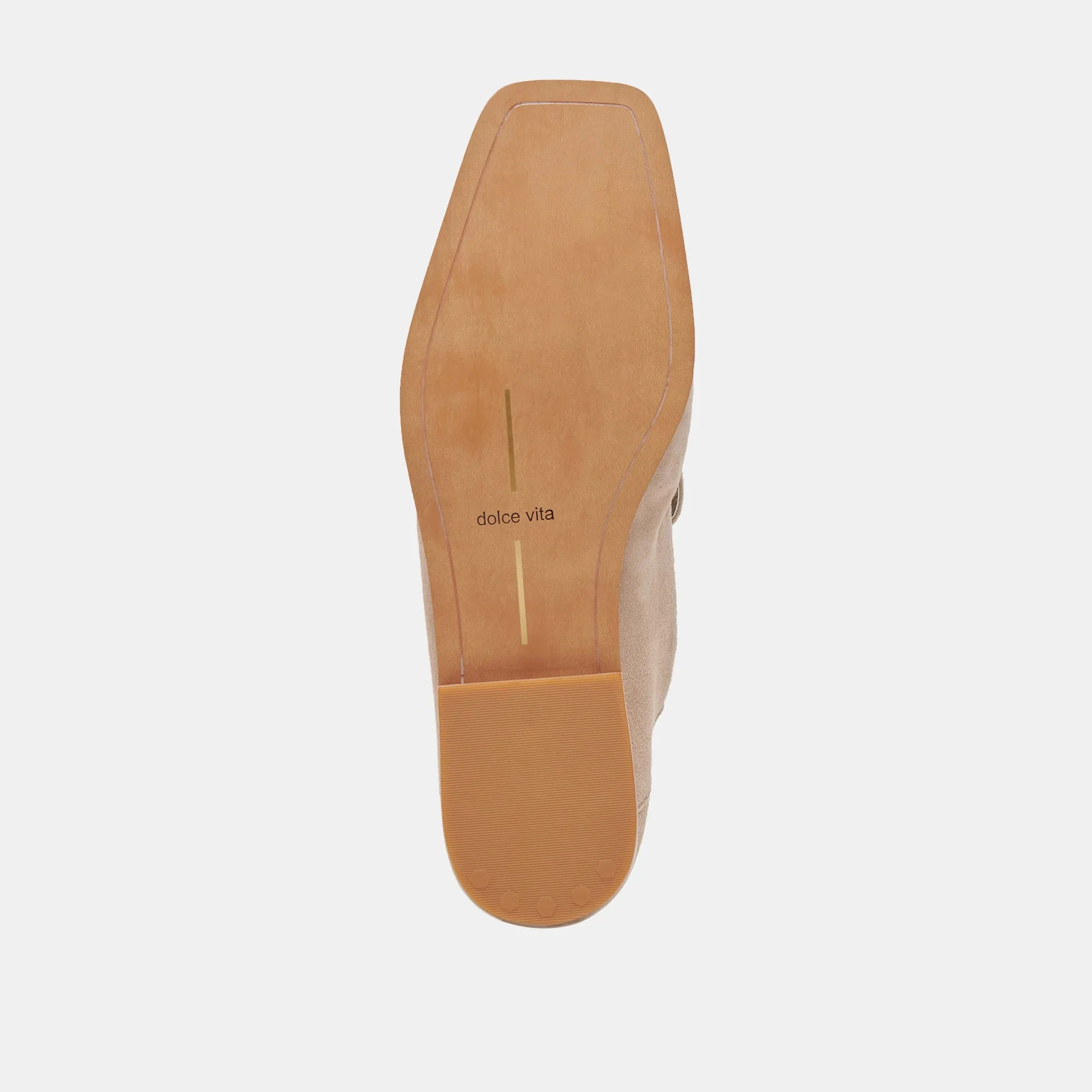 BENY FLATS TAUBE WILDLEDER